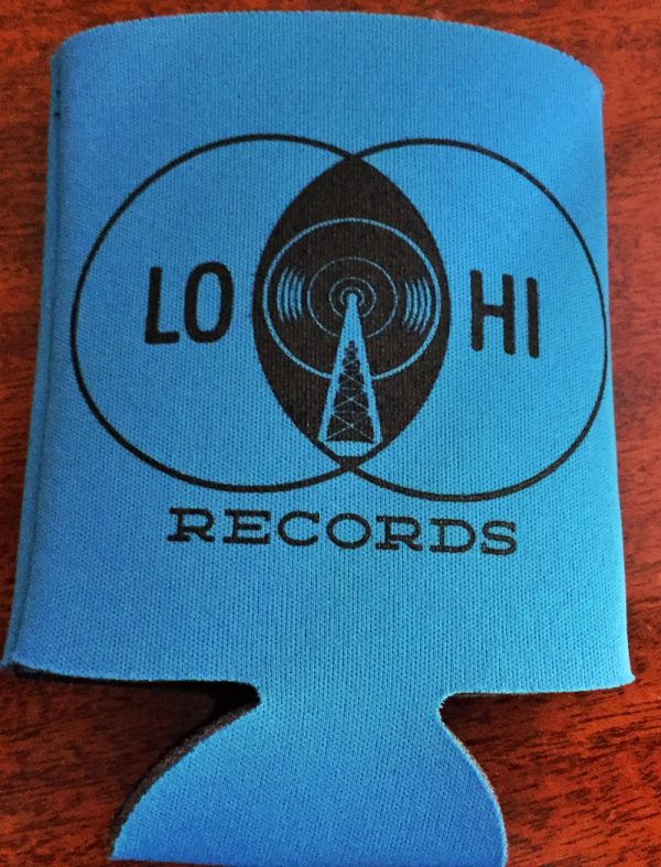 LoHi Records merch coozie